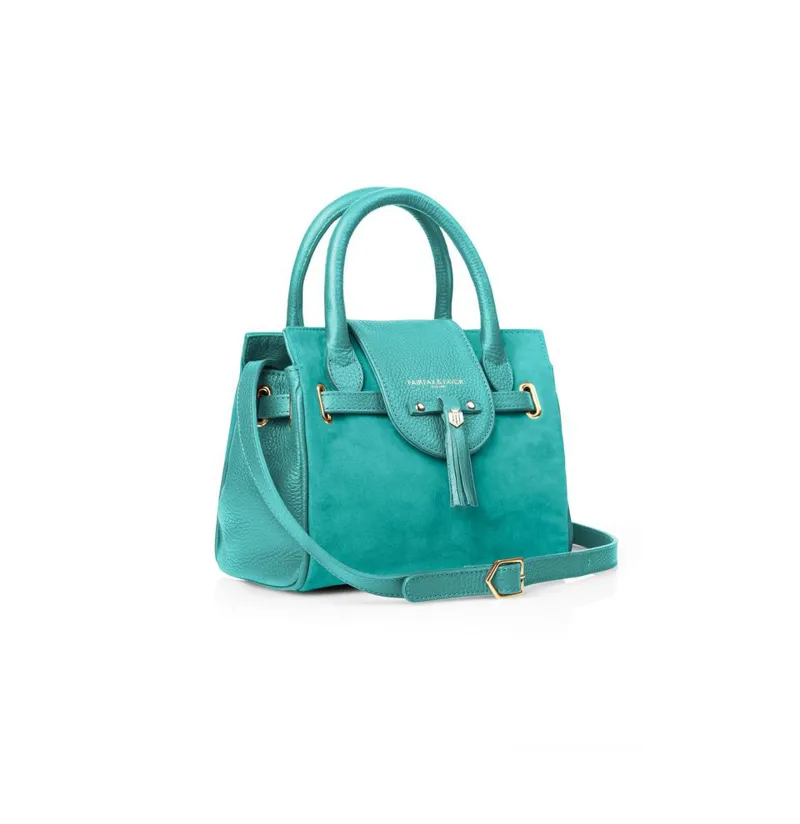 Fairfax and Favor Mini Windsor Bag in Turquoise-3